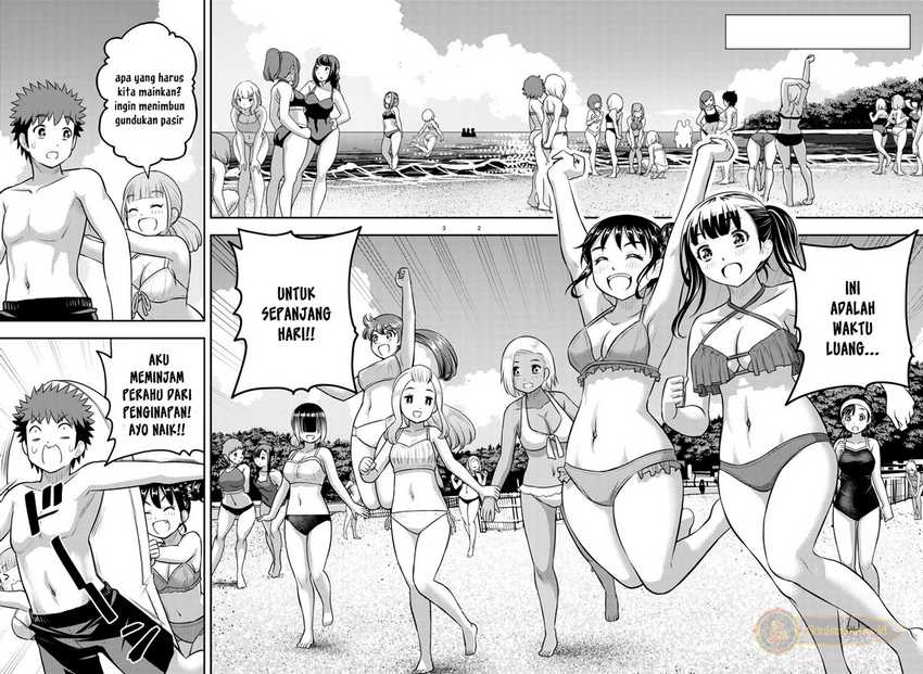 Yankee JK Kuzuhana-chan Chapter 128 Bahasa Indonesia